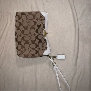 Vintage Coach wristlet